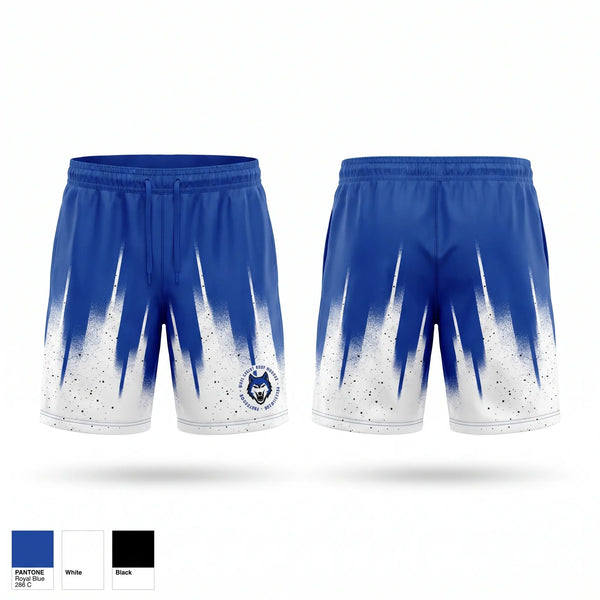 Athletic Shorts With Pockets, Northwest Mississippi Wolves, Men's Basketball, Teamtime, Team time, sublimation, custom sports apparel, team uniforms, spirit wear, spiritwear, sports uniforms, custom shirts, team store, custom team store, fundraiser sports, apparel fundraiser