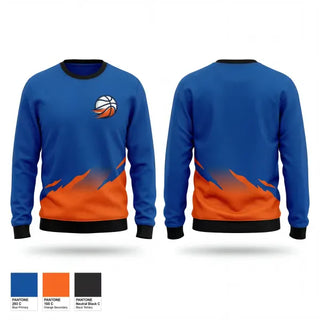 Crew Neck Sweatshirt, Good Bounce, Men's Basketball, Teamtime, Team time, sublimation, custom sports apparel, team uniforms, spirit wear, spiritwear, sports uniforms, custom shirts, team store, custom team store, fundraiser sports, apparel fundraiser
