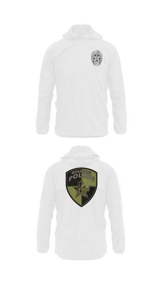 Windbreaker, MONAHANS POLICE DEPARTMENT, Police, Teamtime, Team time, sublimation, custom sports apparel, team uniforms, spirit wear, spiritwear, sports uniforms, custom shirts, team store, custom team store, fundraiser sports, apparel fundraiser