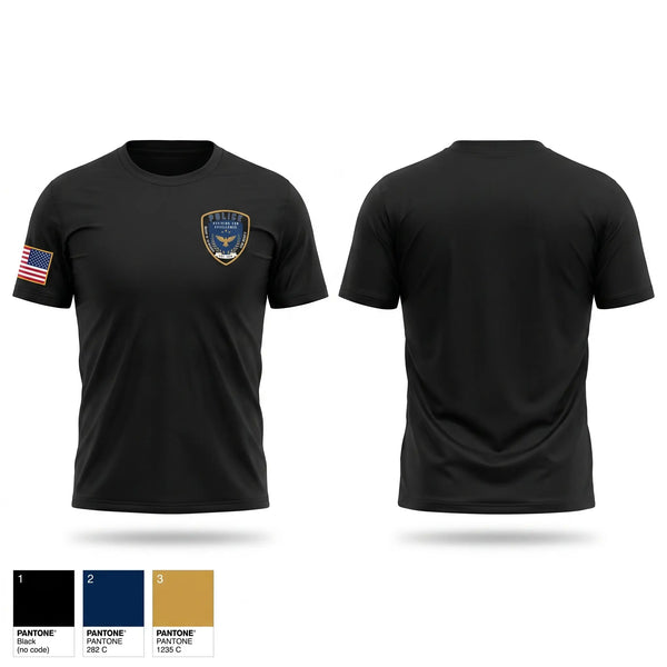 Short Sleeve Performance Shirt, Bibb County BOE Police Department, Police, Teamtime, Team time, sublimation, custom sports apparel, team uniforms, spirit wear, spiritwear, sports uniforms, custom shirts, team store, custom team store, fundraiser sports, apparel fundraiser