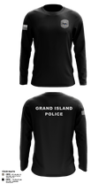 Grand Island Police Department 91612603 Long Sleeve Performance Shirt 34
