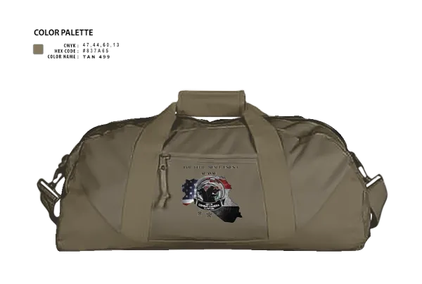 Duffle Bag, 982nd Combat Camera Co., , Teamtime, Team time, sublimation, custom sports apparel, team uniforms, spirit wear, spiritwear, sports uniforms, custom shirts, team store, custom team store, fundraiser sports, apparel fundraiser