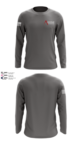 Long Sleeve Performance Shirt, Agoge Combatives, , Teamtime, Team time, sublimation, custom sports apparel, team uniforms, spirit wear, spiritwear, sports uniforms, custom shirts, team store, custom team store, fundraiser sports, apparel fundraiser