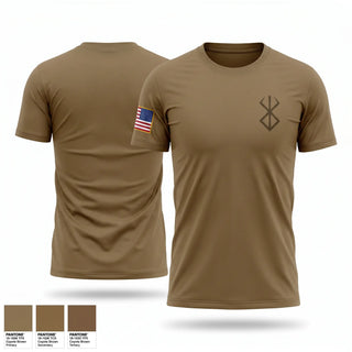 Short Sleeve Performance Shirt, Bravo Company, 3-138th, National Guard, Teamtime, Team time, sublimation, custom sports apparel, team uniforms, spirit wear, spiritwear, sports uniforms, custom shirts, team store, custom team store, fundraiser sports, apparel fundraiser