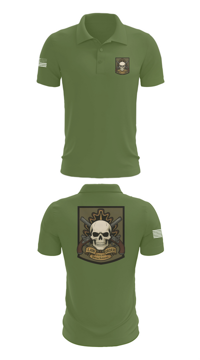 430th MP Detachment 58088403 Short Sleeve Performance Polo - 47