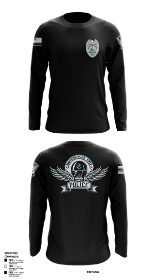 Long Sleeve Performance Shirt, Altamonte Springs Police Department, Police, Teamtime, Team time, sublimation, custom sports apparel, team uniforms, spirit wear, spiritwear, sports uniforms, custom shirts, team store, custom team store, fundraiser sports, apparel fundraiser