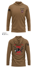 UUVRON THREE 76018481 Long Sleeve Performance Shirt with hood - 1
