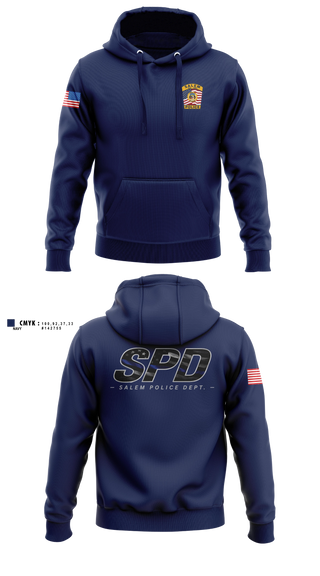 Hoodie, Salem Police Department, Police, Teamtime, Team time, sublimation, custom sports apparel, team uniforms, spirit wear, spiritwear, sports uniforms, custom shirts, team store, custom team store, fundraiser sports, apparel fundraiser