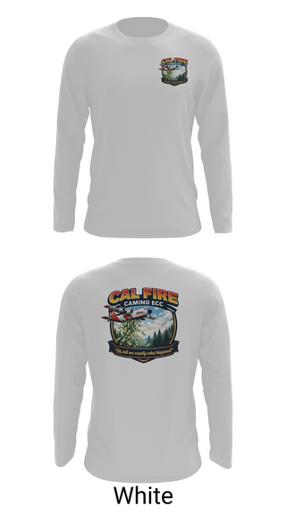 Long Sleeve Performance Shirt, CAMINO ECC, Fire Department, Teamtime, Team time, sublimation, custom sports apparel, team uniforms, spirit wear, spiritwear, sports uniforms, custom shirts, team store, custom team store, fundraiser sports, apparel fundraiser