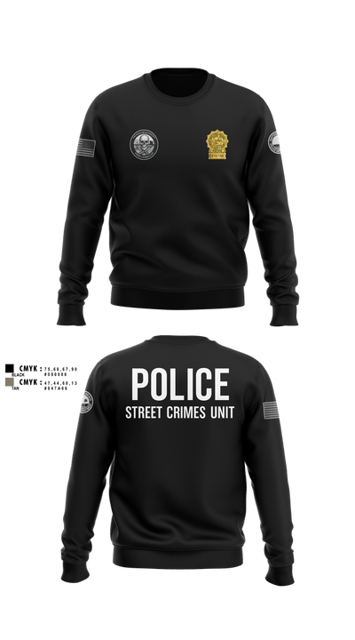 STREET CRIMES 66596550 Crew Neck Sweatshirt - 107