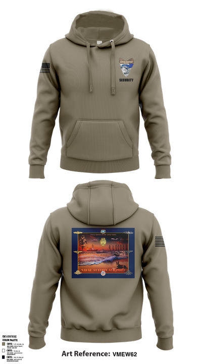 NAVSTA MAYPORT SECURITY 9551014 Hoodie - 2