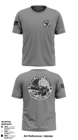 Short Sleeve Performance Shirt, Fresno police department street race team, Police, Teamtime, Team time, sublimation, custom sports apparel, team uniforms, spirit wear, spiritwear, sports uniforms, custom shirts, team store, custom team store, fundraiser sports, apparel fundraiser
