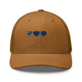 Curlew High School Volleyball 26335411 Retro Trucker Hat | Yupoong 6606