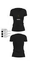 ROADKILL 33867303 Women's Short Sleeve V-neck Shirt - 24