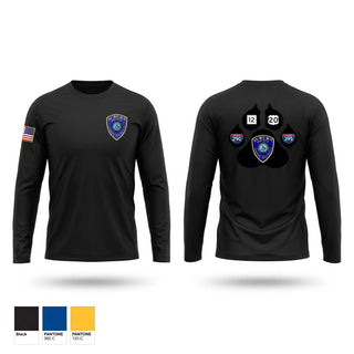 Long Sleeve Performance Shirt, Auburn Police Department, Police, Teamtime, Team time, sublimation, custom sports apparel, team uniforms, spirit wear, spiritwear, sports uniforms, custom shirts, team store, custom team store, fundraiser sports, apparel fundraiser