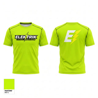 Short Sleeve Performance Shirt, ELEKTRIK ELITE TRACK CLUB, Track & Field, Teamtime, Team time, sublimation, custom sports apparel, team uniforms, spirit wear, spiritwear, sports uniforms, custom shirts, team store, custom team store, fundraiser sports, apparel fundraiser