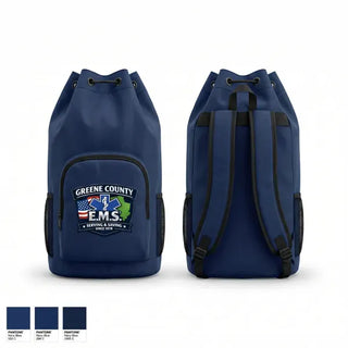 Gear Bag, Greene County EMS, EMS/EMT, Teamtime, Team time, sublimation, custom sports apparel, team uniforms, spirit wear, spiritwear, sports uniforms, custom shirts, team store, custom team store, fundraiser sports, apparel fundraiser