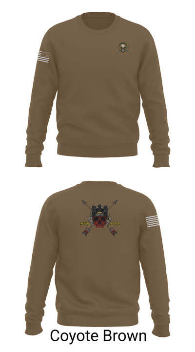 HHC 1ST BN 65TH INF REG 37027078 Crew Neck Sweatshirt - 5