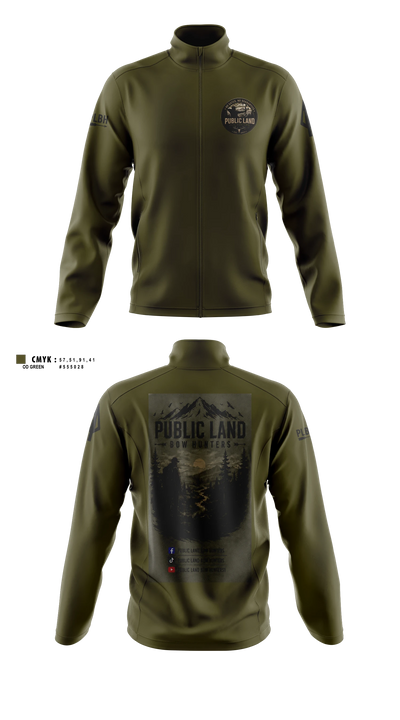 Public Land Bow Hunters Fleece Jacket - 3