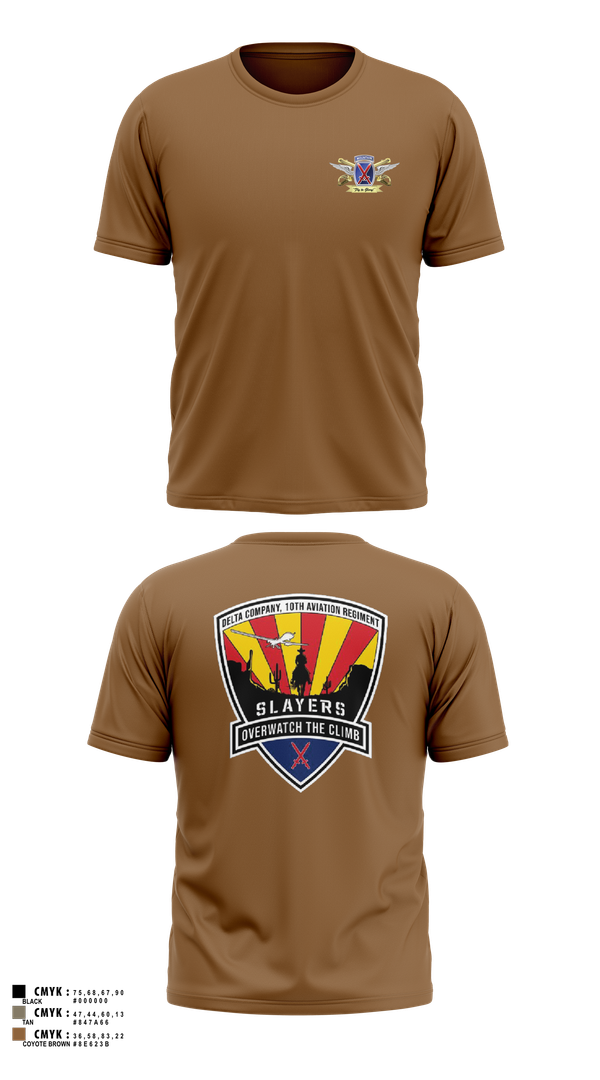 Short Sleeve Performance Shirt, 2-10 AHB Knighthawks, Army, Teamtime, Team time, sublimation, custom sports apparel, team uniforms, spirit wear, spiritwear, sports uniforms, custom shirts, team store, custom team store, fundraiser sports, apparel fundraiser