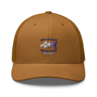 New Orleans Metro Stars Track Club Retro Trucker Hat | Yupoong 6606