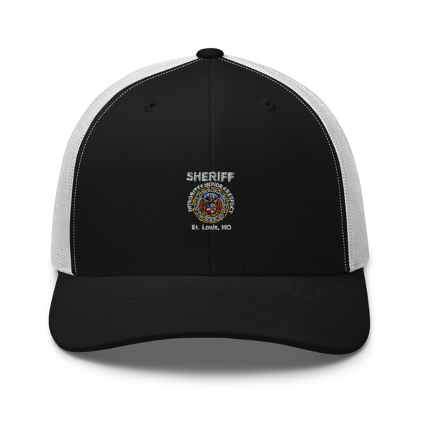 Sheriff Transportation Retro Trucker Hat | Yupoong 6606