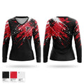 Kingman Eagles Women's Long Sleeve V-neck Shirt - 1
