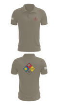 Central Pierce Fire Short Sleeve Performance Polo - 5