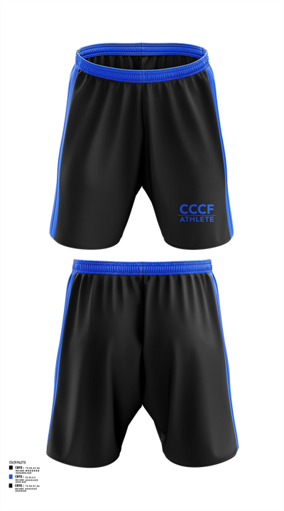 CCCF 89590505 Athletic Shorts With Pockets - 41
