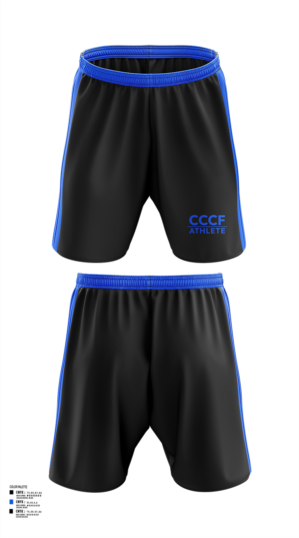 Athletic Shorts With Pockets, CCCF, Track & Field, Teamtime, Team time, sublimation, custom sports apparel, team uniforms, spirit wear, spiritwear, sports uniforms, custom shirts, team store, custom team store, fundraiser sports, apparel fundraiser