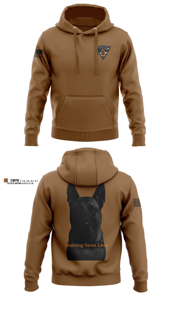 Hoodie, Crenshaw Police Department, Police, Teamtime, Team time, sublimation, custom sports apparel, team uniforms, spirit wear, spiritwear, sports uniforms, custom shirts, team store, custom team store, fundraiser sports, apparel fundraiser
