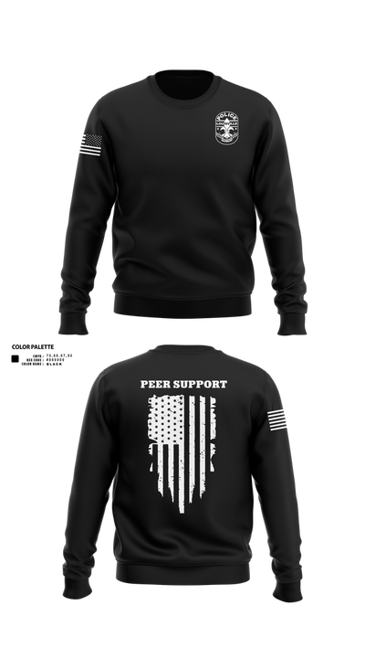 LMPD PEER SUPPORT 60613190 Crew Neck Sweatshirt - 40