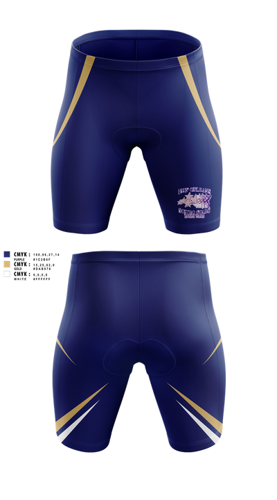 New Orleans Metro Stars Track Club 74828309 Men's Compression Shorts - 1