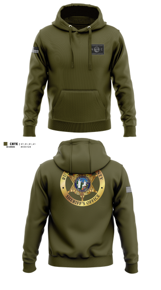 Hoodie, Rutherford County Sheriff’s Office, Police, Teamtime, Team time, sublimation, custom sports apparel, team uniforms, spirit wear, spiritwear, sports uniforms, custom shirts, team store, custom team store, fundraiser sports, apparel fundraiser