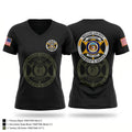 Miller county jail Women's Short Sleeve V-neck Shirt - 1
