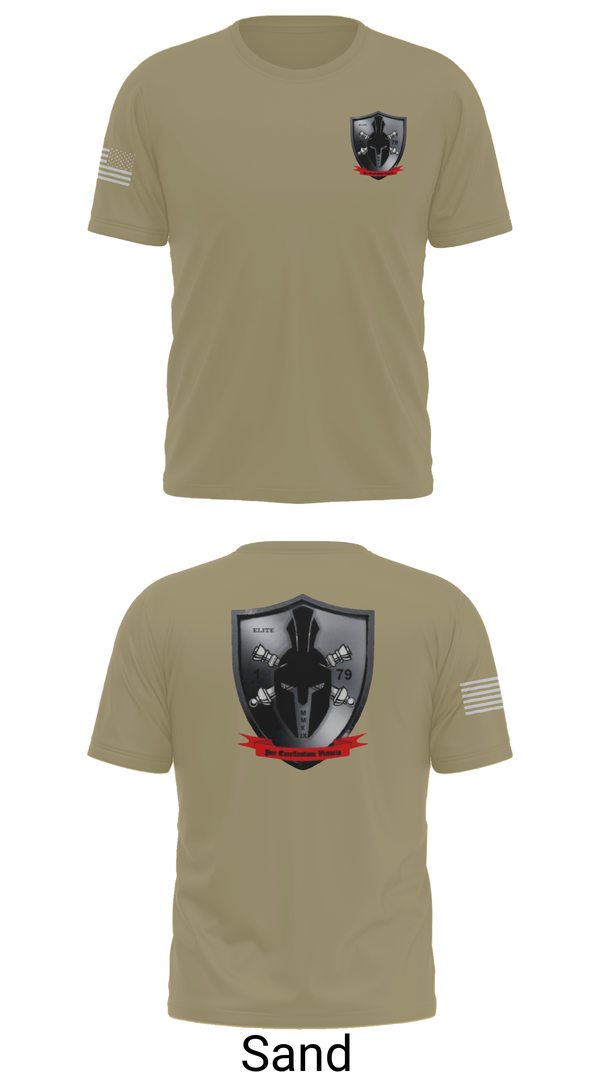 Old School Cotton Feel Shirt, E/1-79 FA, , Teamtime, Team time, sublimation, custom sports apparel, team uniforms, spirit wear, spiritwear, sports uniforms, custom shirts, team store, custom team store, fundraiser sports, apparel fundraiser