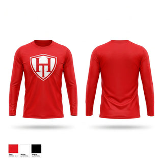 Long Sleeve Performance Shirt, Trojans, Men's Soccer, Teamtime, Team time, sublimation, custom sports apparel, team uniforms, spirit wear, spiritwear, sports uniforms, custom shirts, team store, custom team store, fundraiser sports, apparel fundraiser