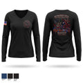 Milwaukee Area Safe Streets Gang Task Force v.2 Women's Long Sleeve V-neck Shirt - 1