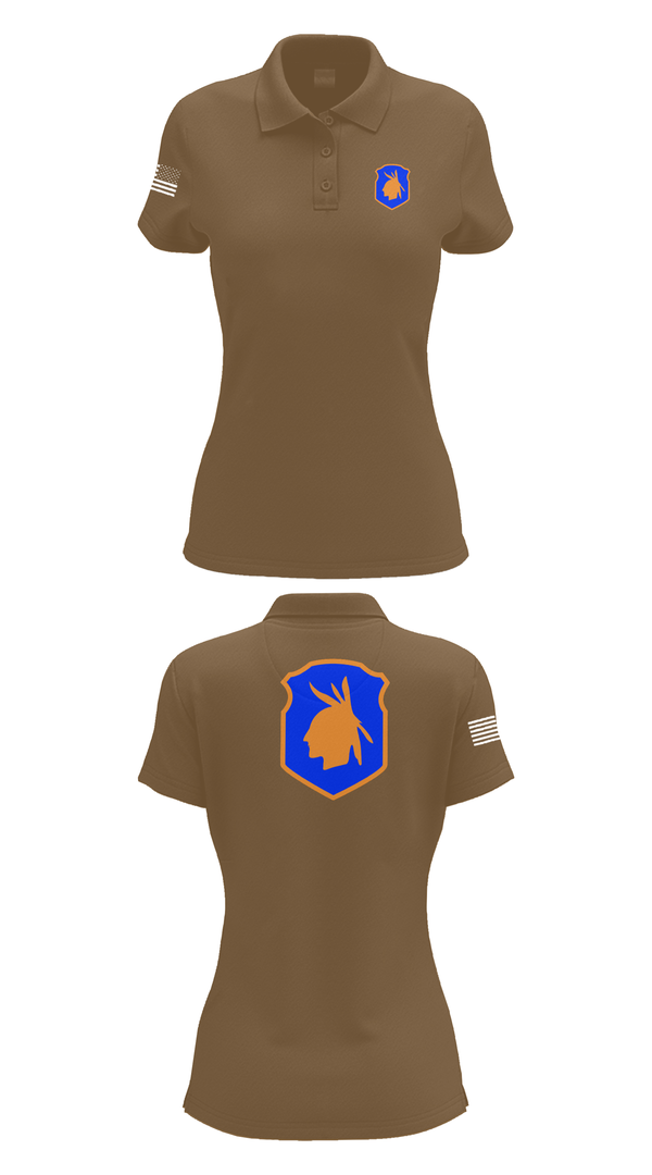 Womens Short Sleeve Performance Polo, 98th training div, , Teamtime, Team time, sublimation, custom sports apparel, team uniforms, spirit wear, spiritwear, sports uniforms, custom shirts, team store, custom team store, fundraiser sports, apparel fundraiser