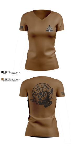 Womens Short Sleeve Vneck Shirt, C-Co, 3-1 AHB, 1ID, , Teamtime, Team time, sublimation, custom sports apparel, team uniforms, spirit wear, spiritwear, sports uniforms, custom shirts, team store, custom team store, fundraiser sports, apparel fundraiser