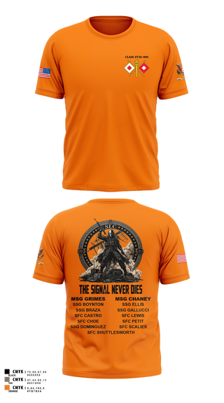 Old School Cotton Feel Shirt, Senior Leaders Course FY26-009, Army, Teamtime, Team time, sublimation, custom sports apparel, team uniforms, spirit wear, spiritwear, sports uniforms, custom shirts, team store, custom team store, fundraiser sports, apparel fundraiser