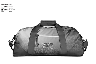 Duffle Bag, Tri-City, Women's Basketball, Teamtime, Team time, sublimation, custom sports apparel, team uniforms, spirit wear, spiritwear, sports uniforms, custom shirts, team store, custom team store, fundraiser sports, apparel fundraiser