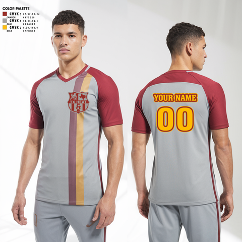 Mens Soccer Jersey, TX HEAT, Men's Soccer, Teamtime, Team time, sublimation, custom sports apparel, team uniforms, spirit wear, spiritwear, sports uniforms, custom shirts, team store, custom team store, fundraiser sports, apparel fundraiser