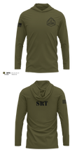 Denver Special Response Team Long Sleeve Performance Shirt with hood - 6