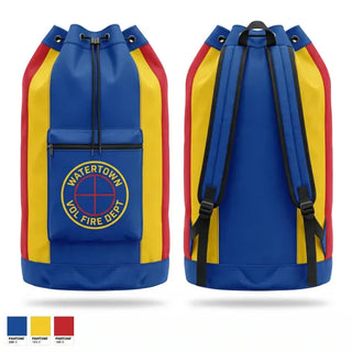 Gear Bag, Watertown Vol. Fire Dept., Fire Department, Teamtime, Team time, sublimation, custom sports apparel, team uniforms, spirit wear, spiritwear, sports uniforms, custom shirts, team store, custom team store, fundraiser sports, apparel fundraiser