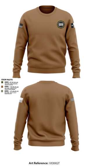 Crew Neck Sweatshirt, , National Guard, Teamtime, Team time, sublimation, custom sports apparel, team uniforms, spirit wear, spiritwear, sports uniforms, custom shirts, team store, custom team store, fundraiser sports, apparel fundraiser
