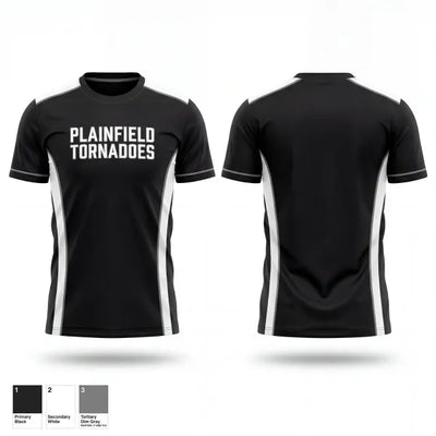 Plainfield tornadoes 20142433 Old School Cotton Feel Shirt - 1