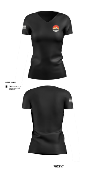 Womens Short Sleeve Vneck Shirt, Wasatch Front Area, Fire Department, Teamtime, Team time, sublimation, custom sports apparel, team uniforms, spirit wear, spiritwear, sports uniforms, custom shirts, team store, custom team store, fundraiser sports, apparel fundraiser