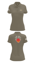 D Co 3-47 Cadre Women's Short Sleeve Performance Polo  - 75