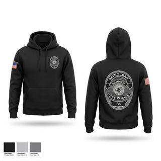 Hoodie, Shamokin City Police, Police, Teamtime, Team time, sublimation, custom sports apparel, team uniforms, spirit wear, spiritwear, sports uniforms, custom shirts, team store, custom team store, fundraiser sports, apparel fundraiser